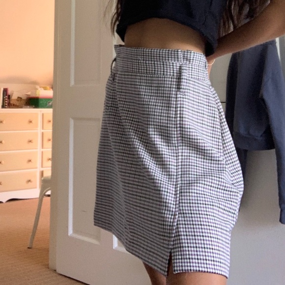 plaid mini skirt - Picture 4 of 8